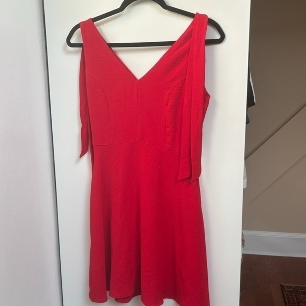 Red Altar’d State Cocktail Dresss with bow accent